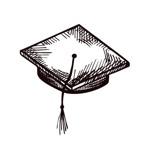 ikonka absolventské čepice